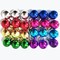24 Pack Multicolor Mini Ball Ornaments Balls Set of 8 Color 1.2 inches
